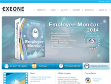Tablet Screenshot of exeone.com